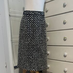 Chic Black and White Women's Skirt